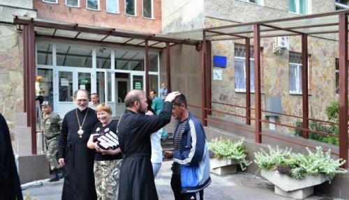 Владики Синоду УГКЦ провідали у Львові поранених військових із зони АТО.(ФОТО)